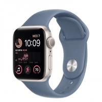 Часы Apple Watch Series SE 2023 44mm Aluminium Case GPS Sport Band Storm Blue S/M