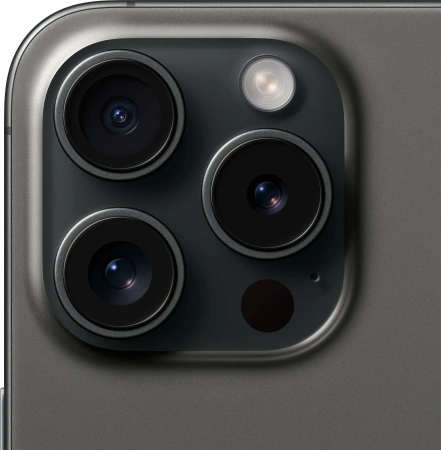 Смартфон Apple iPhone 15 Pro 256GB eSim Black Titanium