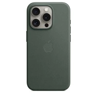 Чехол Apple iPhone 15 Pro Max FineWoven Case with MagSafe - Evergreen