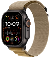 Часы Apple Watch Ultra 2 49mm Black Titanium Case GPS+Cellular Alpine Loop Tan L