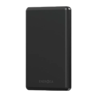 Ультратонкий внешний аккумулятор EnergEA Alupac 10K, 10000MAH MAGSAFE - черный (Gunmetal Black)