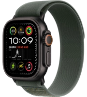 Часы Apple Watch Ultra 2 49mm Black Titanium Case GPS+Cellular Trail Loop Green S/M