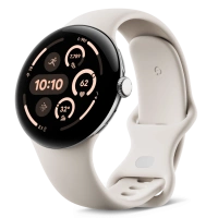 Часы Google Pixel Watch 3 45mm WiFi Polished Silver Case/Porcelain