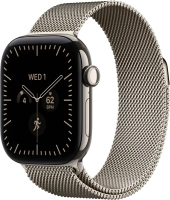 Часы Apple Watch Series 12 42mm Titanium Case Natural Milanese Loop