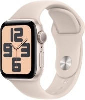 Часы Apple Watch Series SE 2024 40mm Aluminium Case GPS Sport Band Starlight M/L