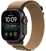 Часы Apple Watch Ultra 4 49mm Titanium Case Black / Alpine Loop Desert M