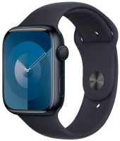 Часы Apple Watch Series 9 45mm Aluminium Case Sport Band Midnight M/L