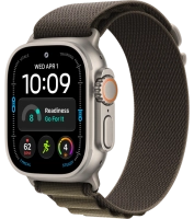 Часы Apple Watch Ultra 4 49mm Titanium Case Natural / Alpine Loop Dark Olive L