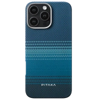 Чехол для iPhone 16 Pro Max Pitaka Tactile Woven Сase - Moonrise