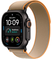 Часы Apple Watch Ultra 4 49mm Titanium Case Black / Trail Loop Sand M/L