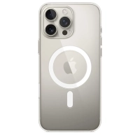 Чехол для iPhone 16 Pro Max Clear Case with Button/MagSafe