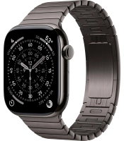 Часы Apple Watch Series 11 42mm Titanium Case Link Bracelet Slate
