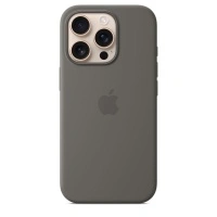 Чехол Apple iPhone 16 Pro Silicone Case with MagSafe - Stone Gray