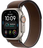 Часы Apple Watch Ultra 4 49mm Titanium Case Natural / Trail Loop Dark Umber S/M
