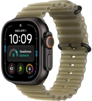 Часы Apple Watch Ultra 4 49mm Titanium Case Black / Ocean Band Translucent Kelp