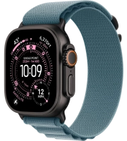 Часы Apple Watch Ultra 3 49mm Titanium Case Black Alpine Loop Light Blue L