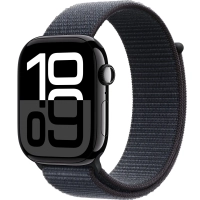 Часы Apple Watch Series 10 46mm Jet Black Aluminium Case GPS Sport Loop Ink