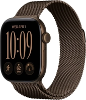 Часы Apple Watch Series 12 46mm Aluminium Case GPS Dark Bronze Milanese Loop M/L