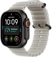 Часы Apple Watch Ultra 4 49mm Titanium Case Black / Ocean Band Translucent Gray