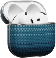 Чехол для AirPods 4 Pitaka Aramid Fiber Case MagSafe - Moonrise