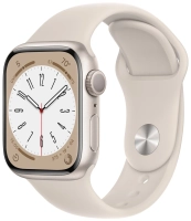 Часы Apple Watch Series 8 45mm Aluminum Case GPS Sport Band Starlight M/L