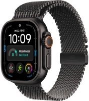 Часы Apple Watch Ultra 4 49mm Titanium Case Black / Milanese Loop Black S