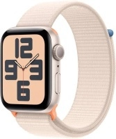 Часы Apple Watch Series SE 2024 44mm Aluminium Case GPS Sport Loop Starlight