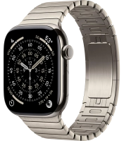 Часы Apple Watch Series 11 42mm Titanium Case Link Bracelet Natural