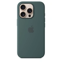 Чехол Apple iPhone 16 Pro Silicone Case with MagSafe - Lake Green