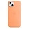Чехол Apple iPhone 15 Silicone Case with MagSafe - Orange Sorbet 42_42_72402