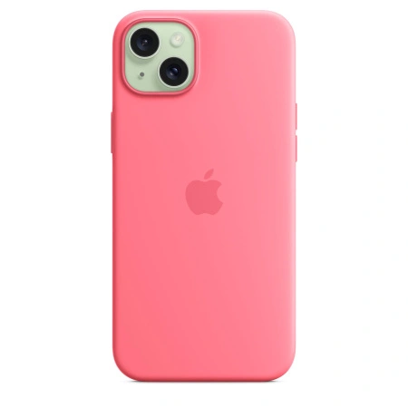 Чехол Apple iPhone 15 Silicone Case with MagSafe - Pink