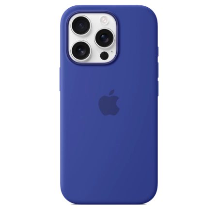 Чехол для iPhone 16 Pro Silicone Case with MagSafe - Ultramarine