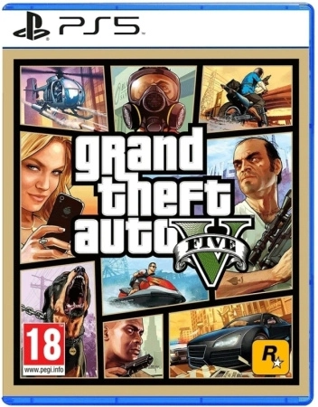 Игра PS5 GTA 5 (русские субтитры)