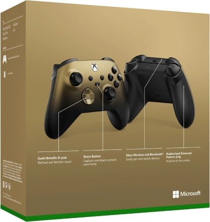 Геймпад XBOX Special Edition - Gold Shadow