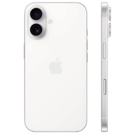 Смартфон Apple iPhone 16 128GB nano-Sim + eSim White