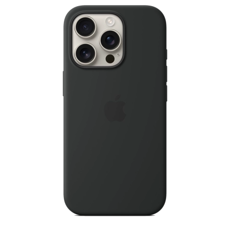 Чехол Apple iPhone 16 Pro Silicone Case with MagSafe - Black