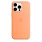 Чехол Apple iPhone 15 Pro Silicone Case with MagSafe - Orange Sorbet 42_42_15361