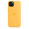 Чехол Apple iPhone 15 Silicone Case with MagSafe - Sunshine