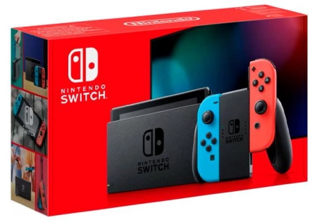 Игровая приставка Nintendo Switch Neon Blue/Neon Red