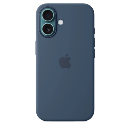 Чехол для iPhone 16 Silicone Case with MagSafe - Denim