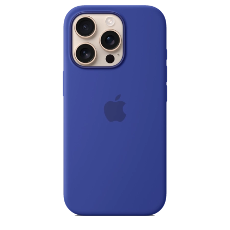 Чехол для iPhone 16 Pro Silicone Case with MagSafe - Ultramarine