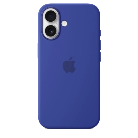 Чехол для iPhone 16 Silicone Case with MagSafe - Ultramarine