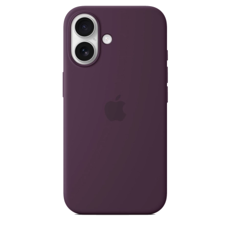 Чехол для iPhone 16 Silicone Case with MagSafe - Plum