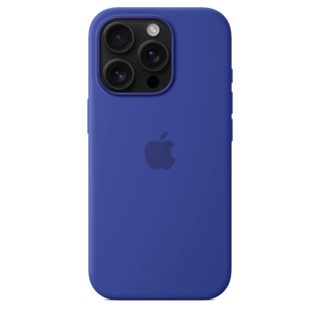 Чехол для iPhone 16 Pro Silicone Case with MagSafe - Ultramarine