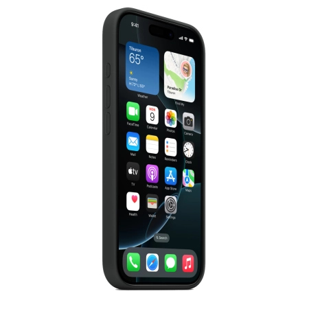 Чехол Apple iPhone 16 Pro Silicone Case with MagSafe - Black