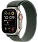 Часы Apple Watch Ultra 2 49mm Black Titanium Case GPS+Cellular Alpine Loop Dark Green M 42_42_30015