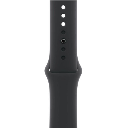 Часы Apple Watch Series 11 42mm Jet Black Aluminium Case GPS Sport Band Black S/M