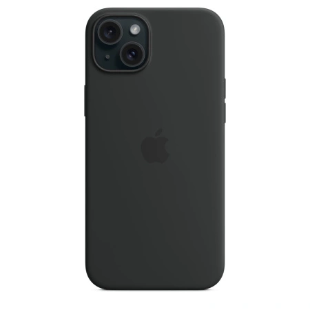 Чехол Apple iPhone 15 Plus Silicone Case with MagSafe -  Black