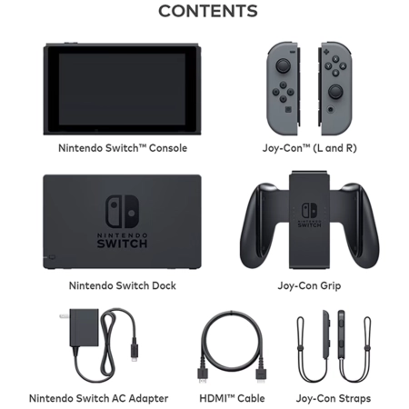 Игровая приставка Nintendo Switch Grey
