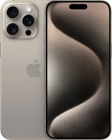 Смартфон Apple iPhone 15 Pro Max 512GB nano-Sim + eSim Natural Titanium